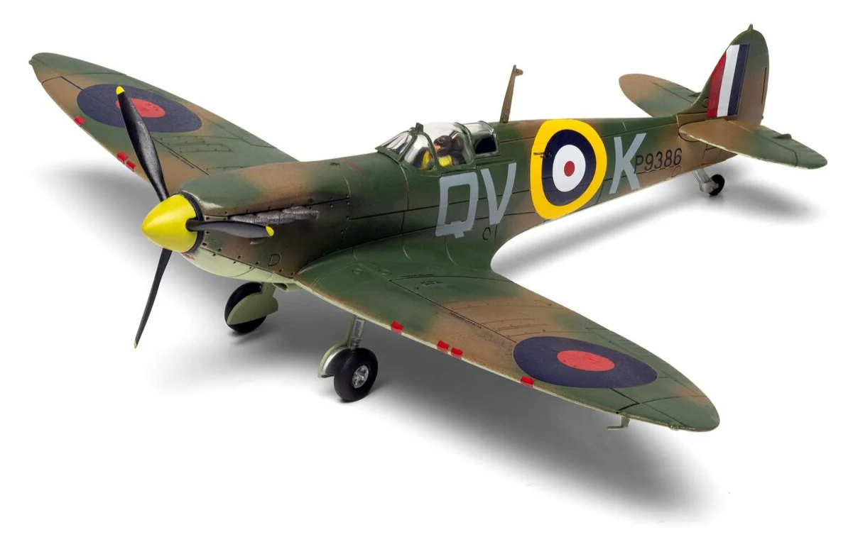 A01071C Supermarine Spitfire Mk.Ia Model Kit - Image 2