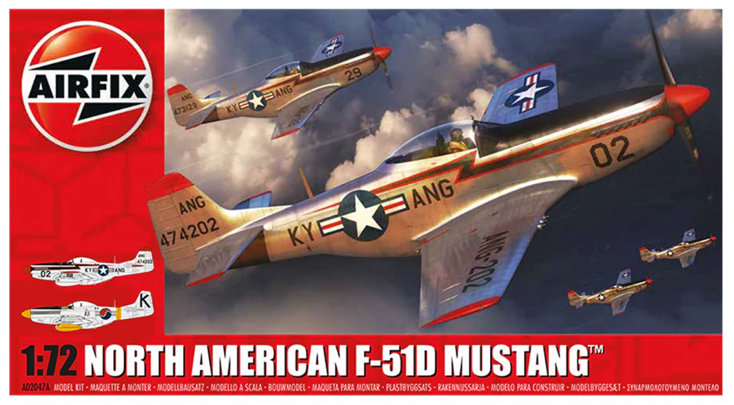 A02047A North American F-51D Mustang Model Kit