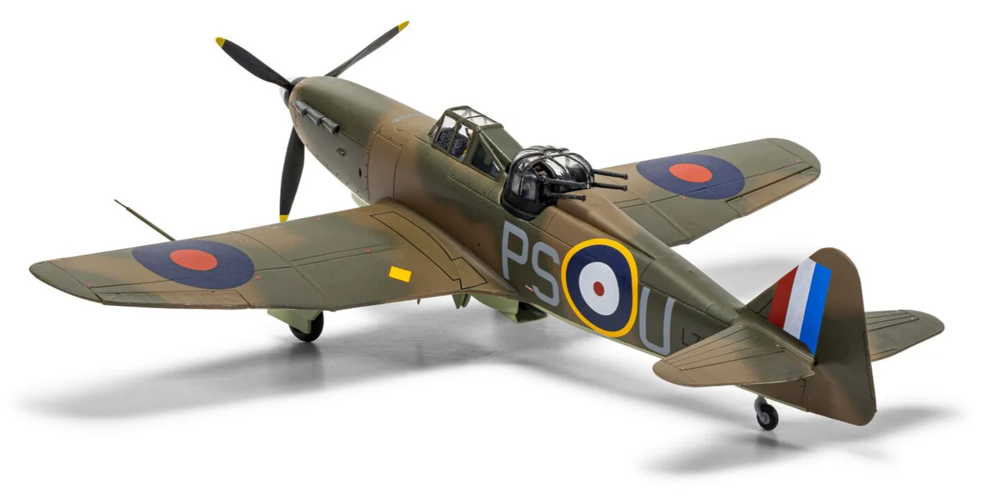 A02069 Boulton Paul Defiant Mk.I Model Kit - Image 3