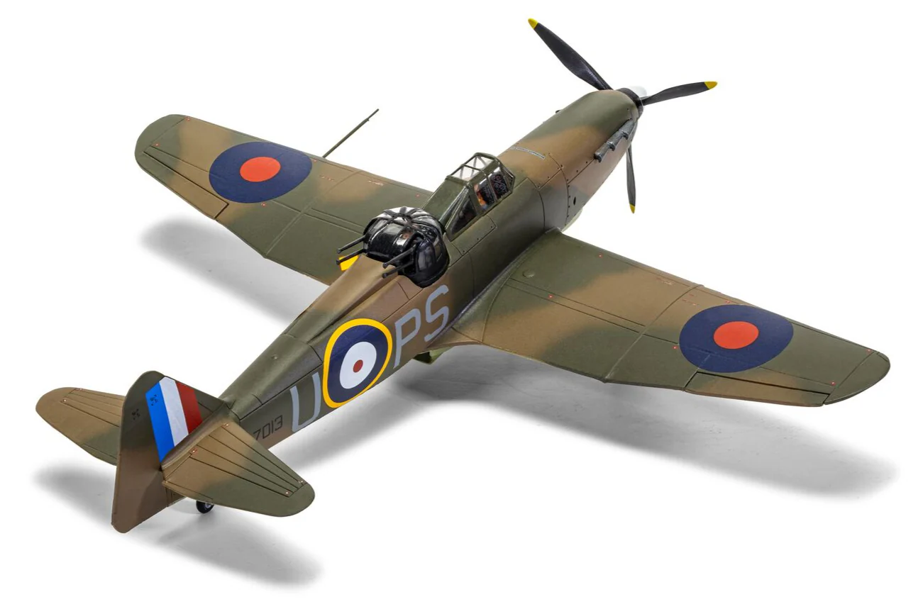 A02069 Boulton Paul Defiant Mk.I Model Kit - Image 6