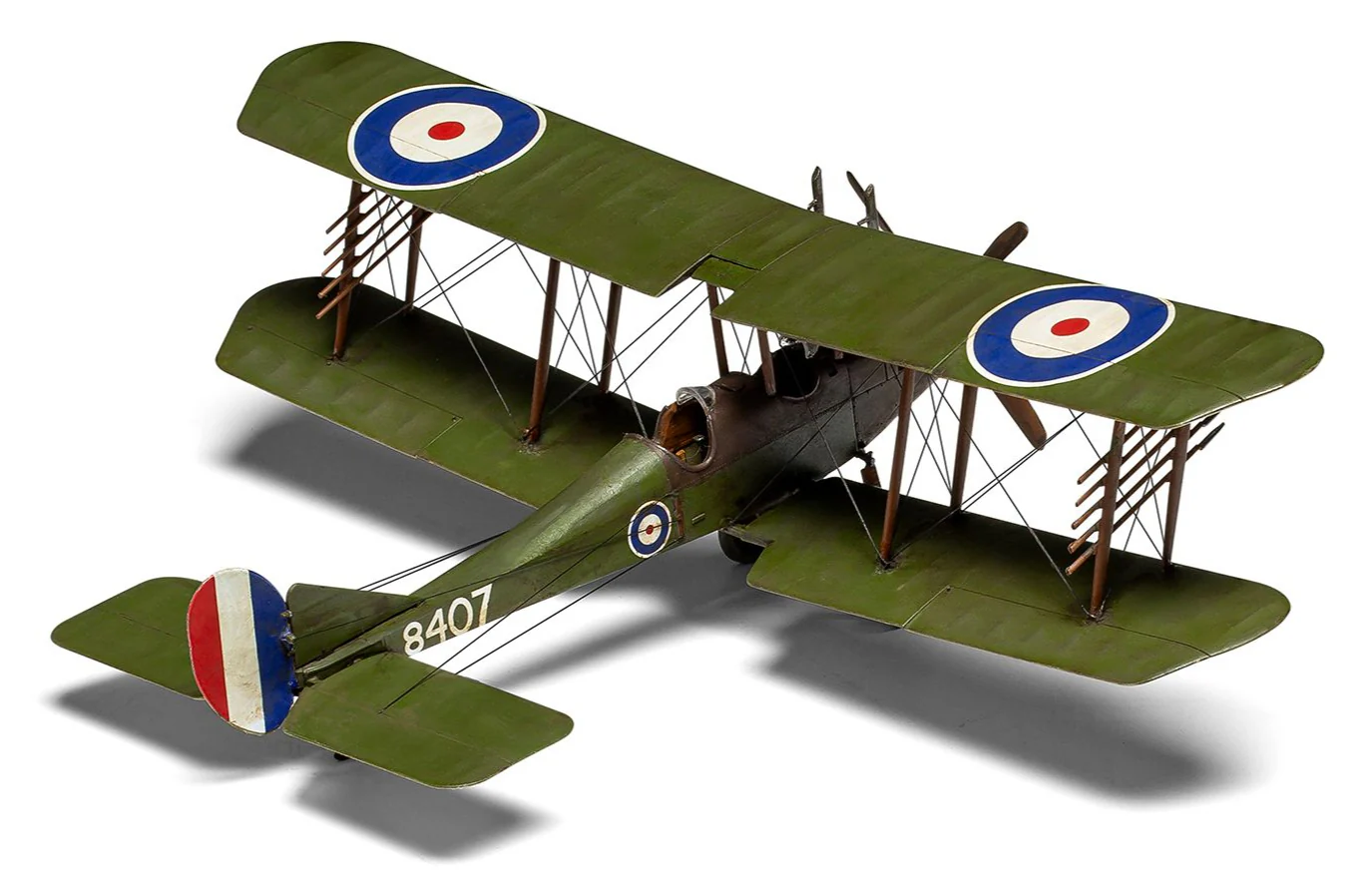A02101 Royal Aircraft Factory BE2c Model Kit - Image 4
