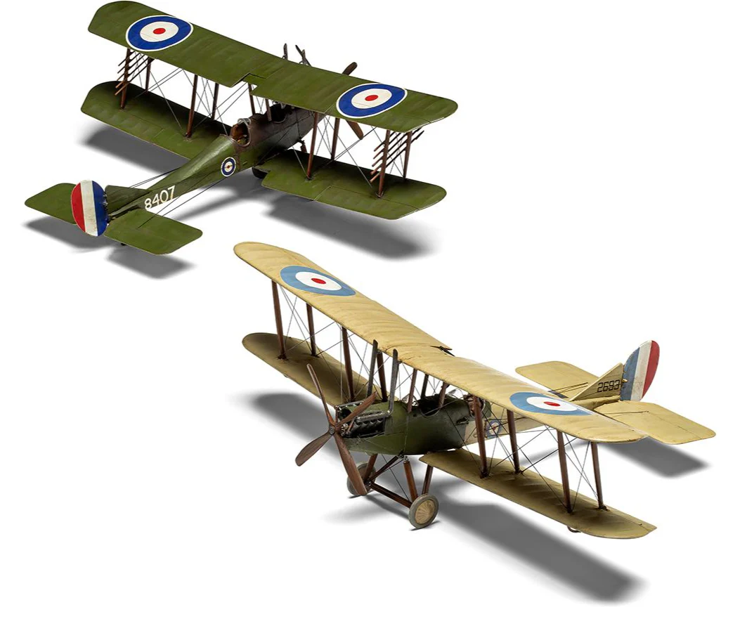 A02101 Royal Aircraft Factory BE2c Model Kit - Image 5