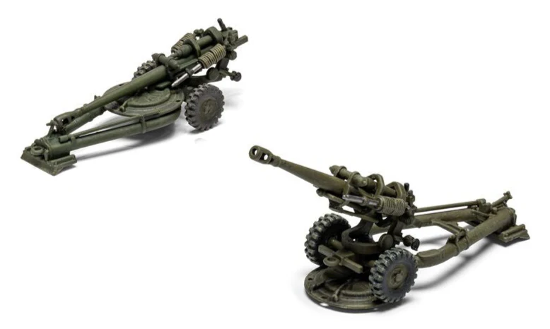 A02332 British 105mm Light Field Gun Model Kit - Image 4