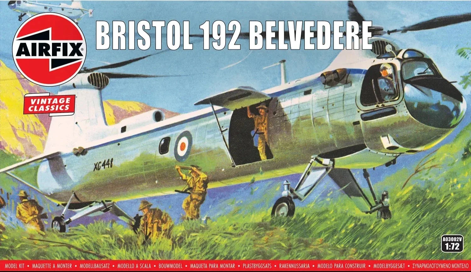 A03002V Bristol 192 Belvedere Model Kit