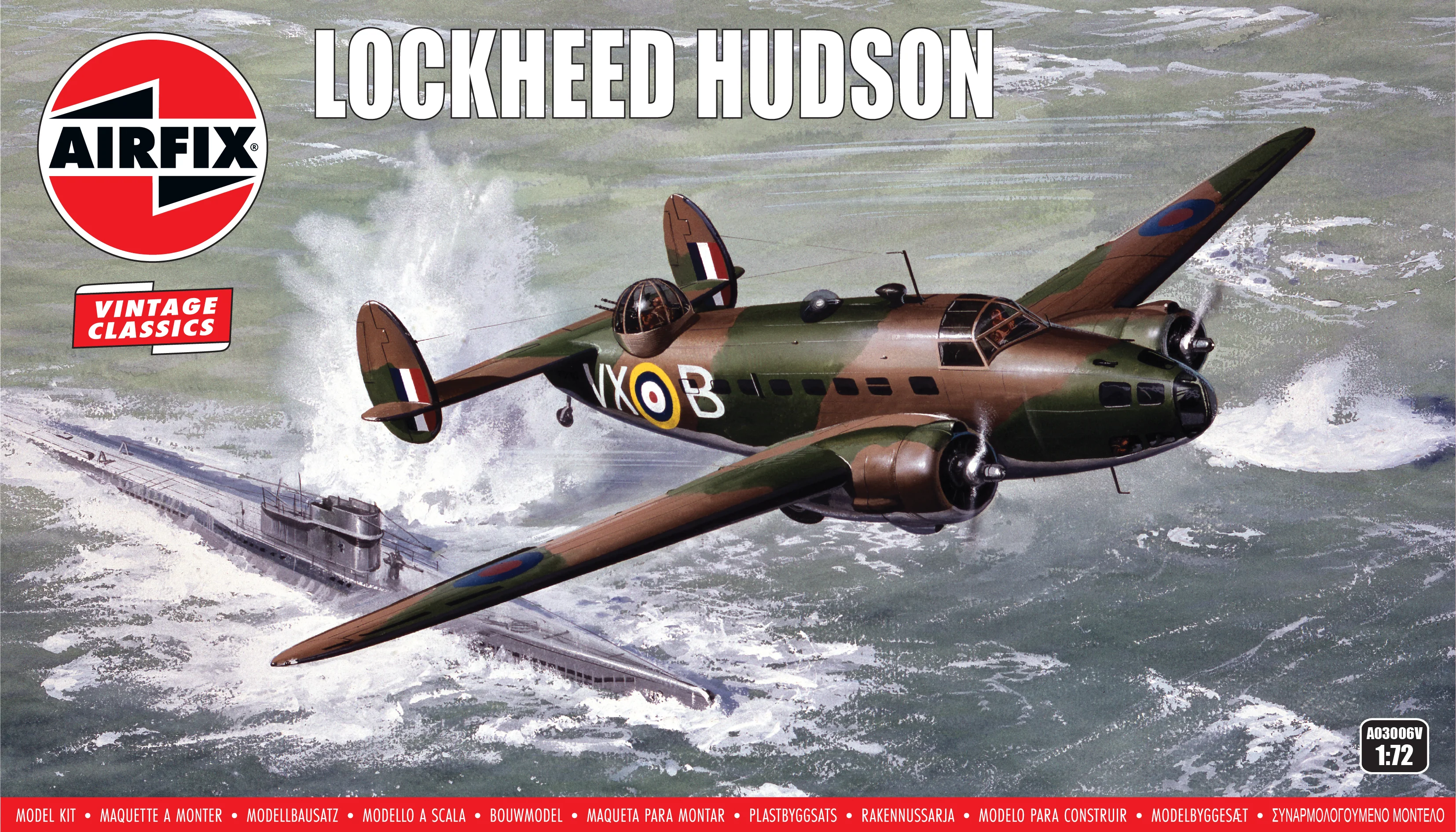 A03006V Lockheed Hudson Model Kit - Image 6