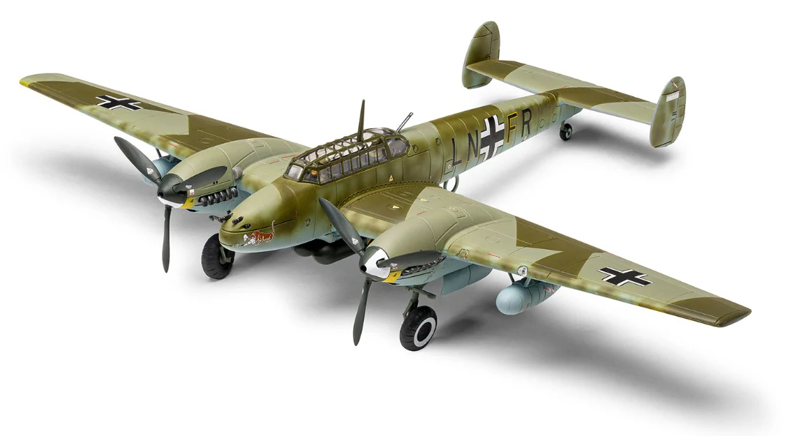 A03081A Messerschmitt Bf110E/E-2 TROP Model Kit - Image 7