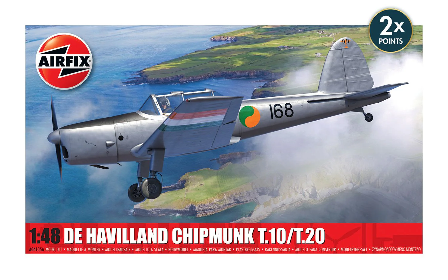 A04105A de Havilland Chipmunk T.10/T.20 Model Kit