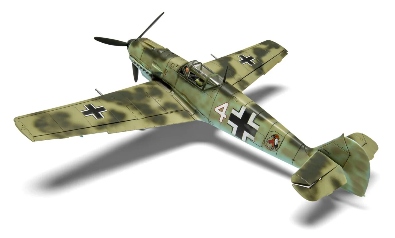 A05120C Messerschmitt Bf109E-3/E-4 Model Kit - Image 7