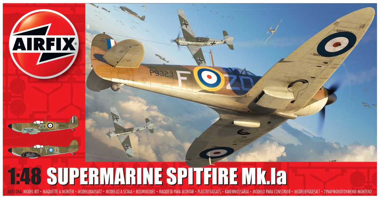 A05126A Supermarine Spitfire Mk.Ia Model Kit