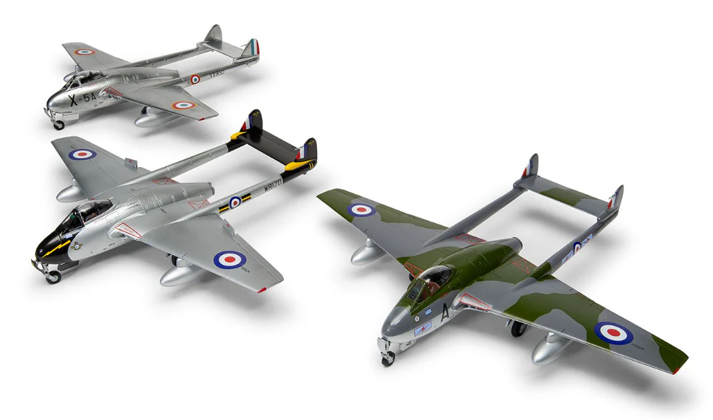 A06108 de Havilland Vampire FB.5/FB.9 Model Kit - Image 3