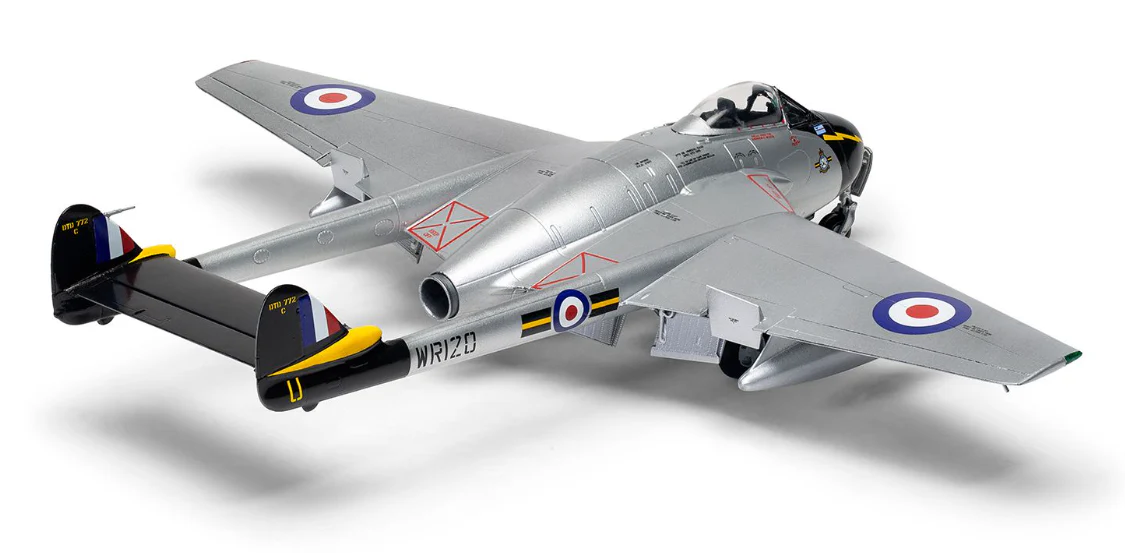A06108 de Havilland Vampire FB.5/FB.9 Model Kit - Image 5