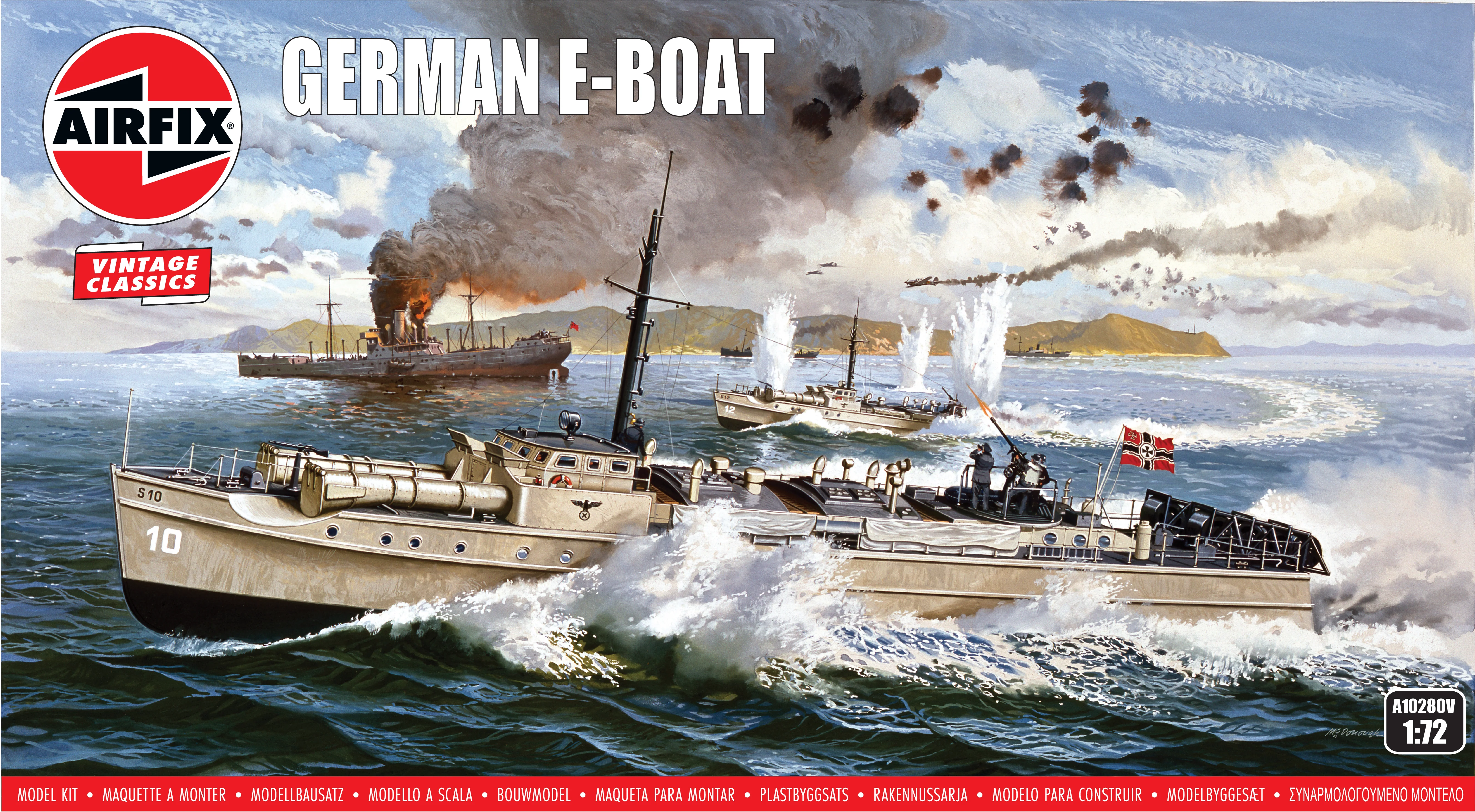 A10280V German E-Boat Model Kit - Image 7