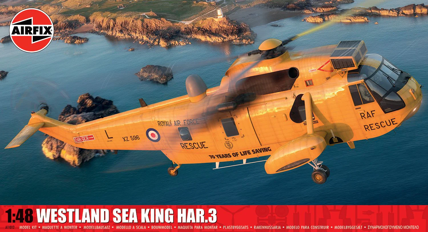 A11012 Westland Sea King HAR.3 Model Kit