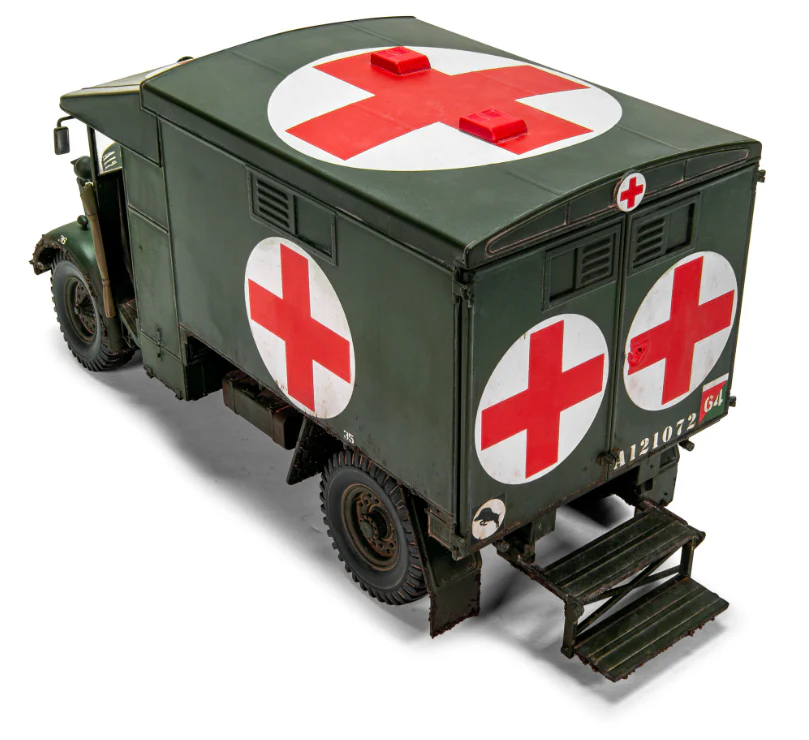 A1375 Austin K2/Y Ambulance Model Kit - Image 5