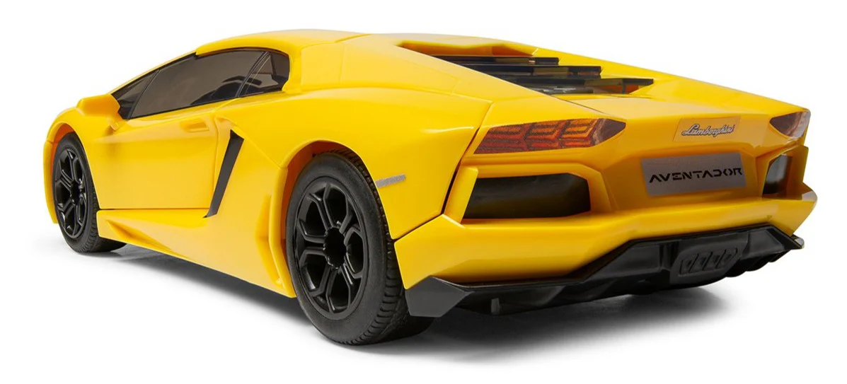 J6026 QUICKBUILD Lamborghini Aventador - Yellow Model Kit - Image 5