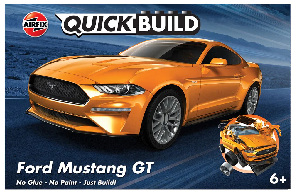 J6036 QUICKBUILD Ford Mustang GT Model Kit