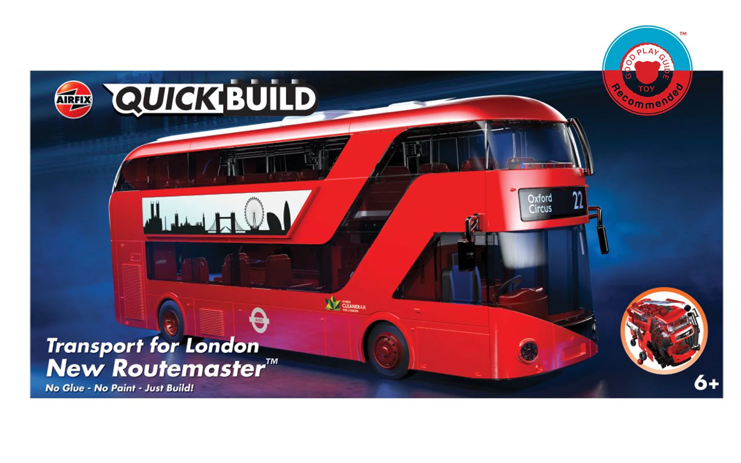 J6050 QUICKBUILD Transport for London New Routemaster