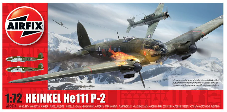 AIR-A06014 Heinkel He111 P-2 Model Kit