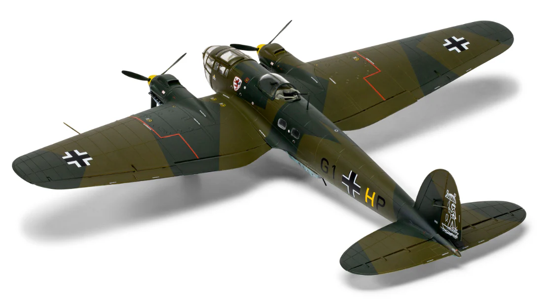 AIR-A06014 Heinkel He111 P-2 Model Kit - Image 3
