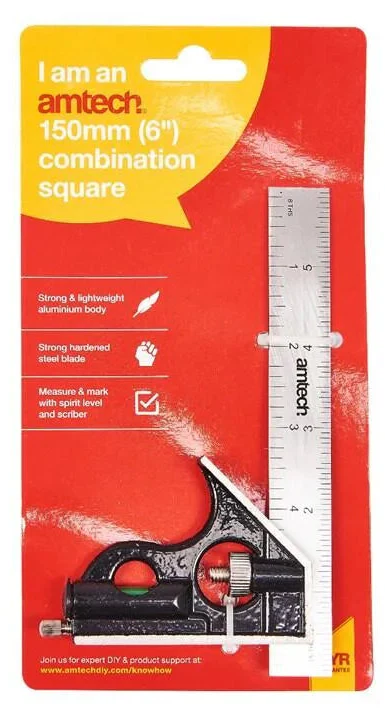 AM-P4020 6" Combination Square - Image 3