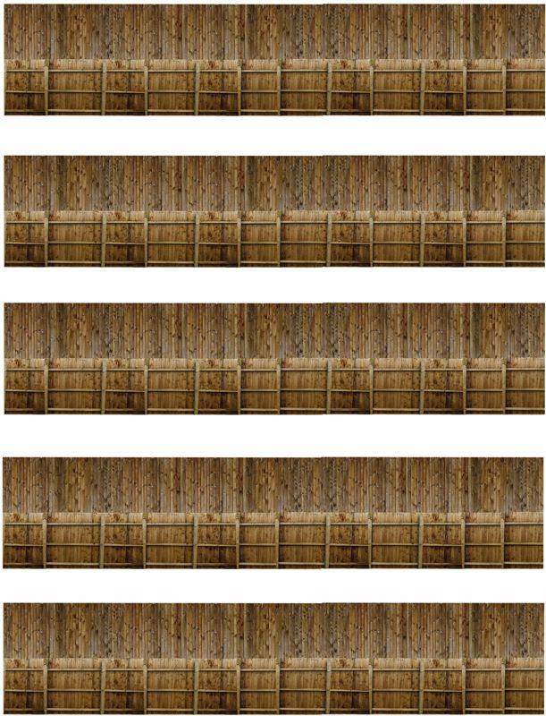 95238 Art Printers Building Material Solid Wood Fencing