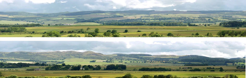 95335 Art Printers Premium Hills & Dales OO Gauge 9" Backscene