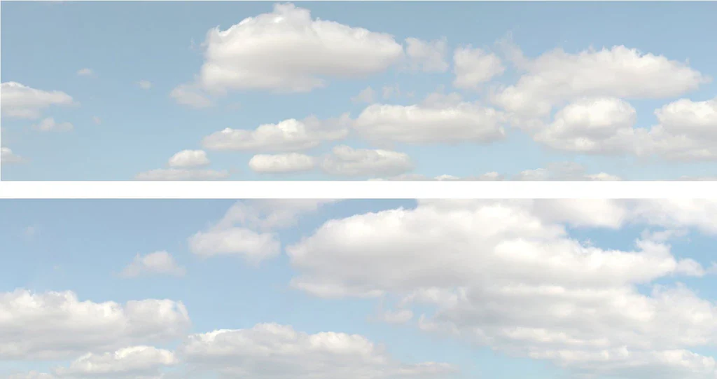 95212 Art Printers Summer Sky OO Gauge 15" High Backscene