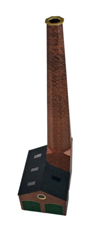 ATD008 Boiler House & Chimney Card Kit - Image 2