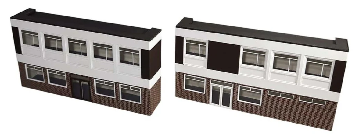 ATD021 Low Relief Office Block Model Kit - Image 2