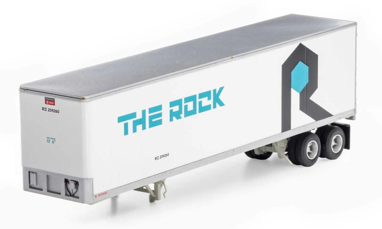 ATH16131 HO RTR 40' Fruehauf Trailer, The Rock/RIZ #209260