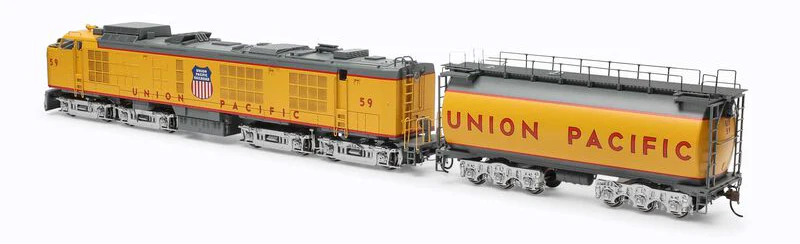 ATHG41144 HO Gas Turbine Locomotive with Tender, UP #59 - Image 6