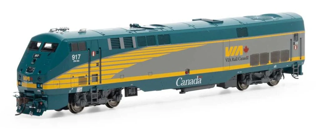 ATHG81313 HO AMD103/P42DC With DCC & Sound, VIA #917 Diesel Locomotive - DCC Sound