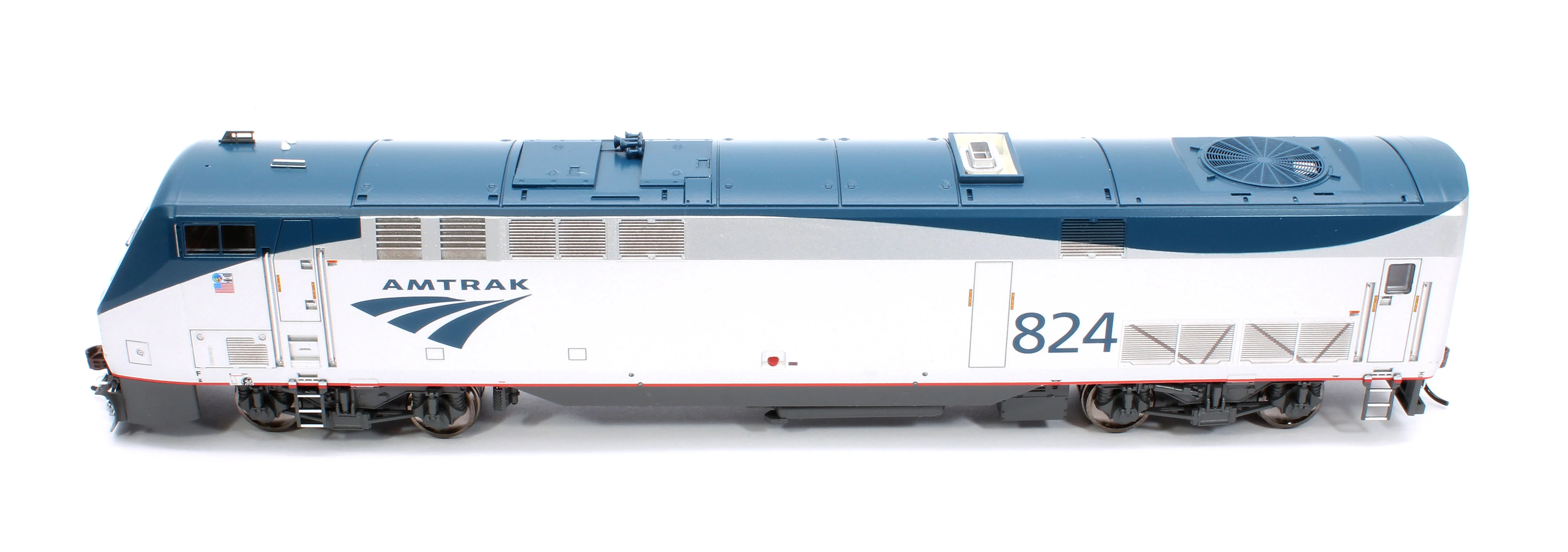ATHG82280 HO P40DC Diesel Locomotive, Amtrak, Phase V #824 - Image 11