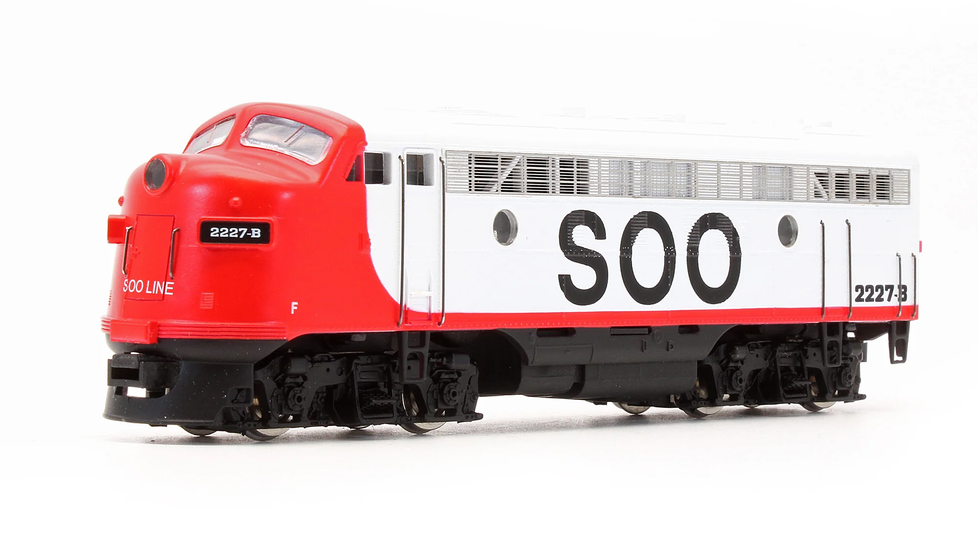 Pre-Owned CB120 MRC F7A Soo Line Diesel Locomotive - Road #2227-B