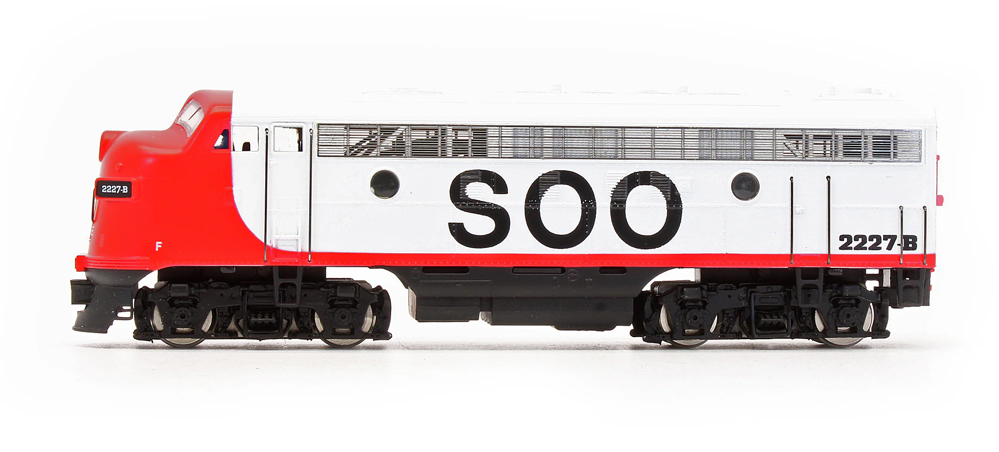 Pre-Owned CB120 MRC F7A Soo Line Diesel Locomotive - Road #2227-B - Image 4