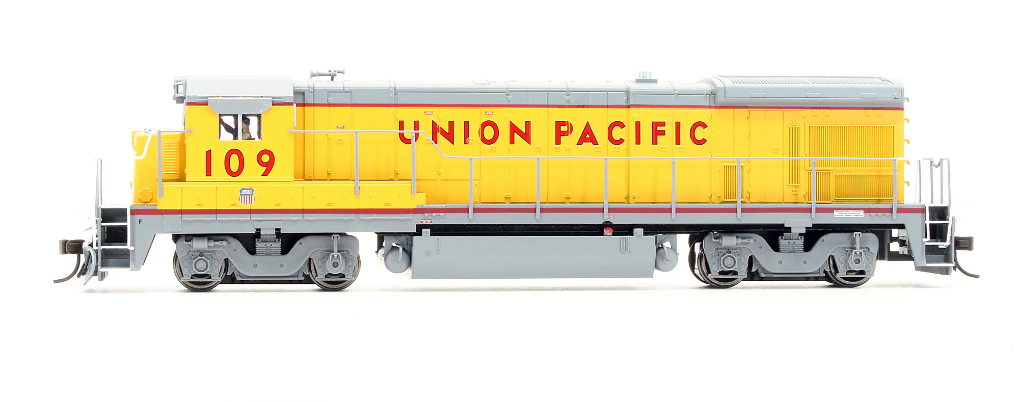 8123 Pre-Owned GE B23-7 Union Pacific Diesel Locomotive - Road #109 - DCC Sound - Image 4