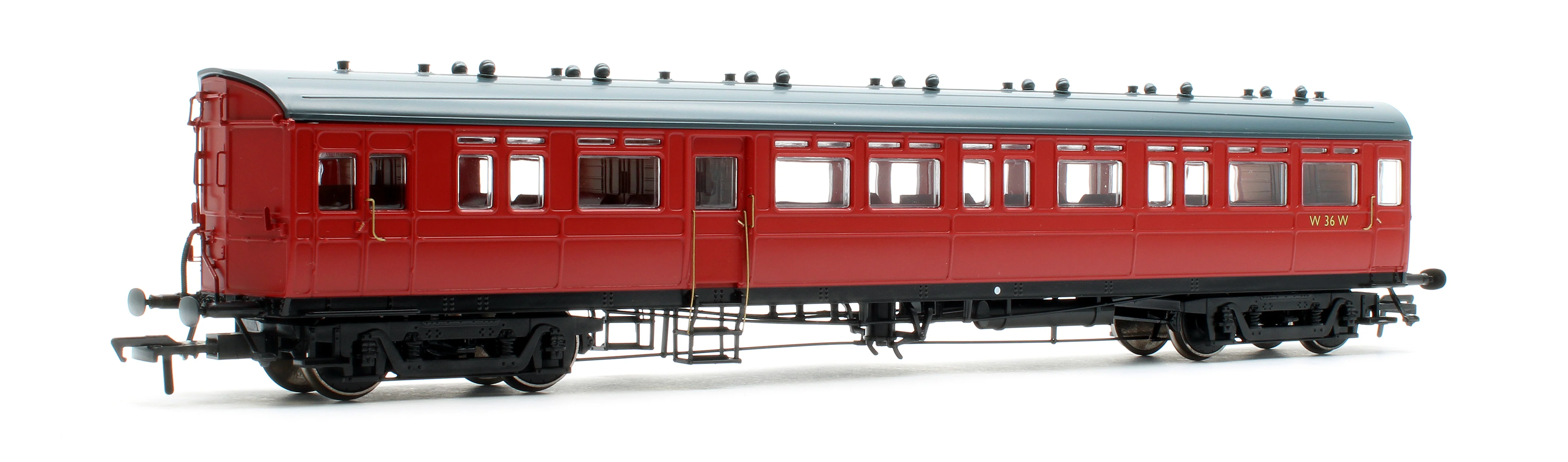 4P-004-006D Autocoach BR W36 Crimson - DCC Fitted - Image 2