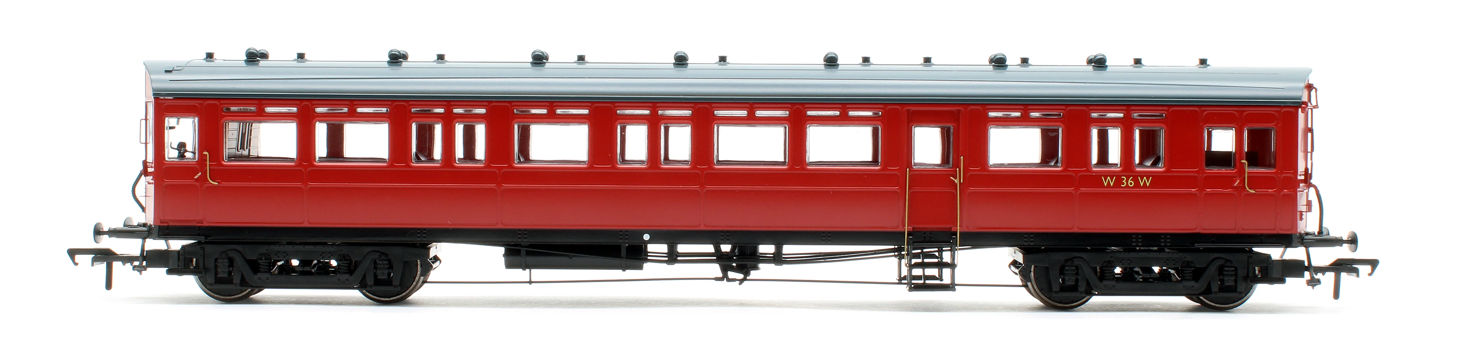 4P-004-006D Autocoach BR W36 Crimson - DCC Fitted - Image 3