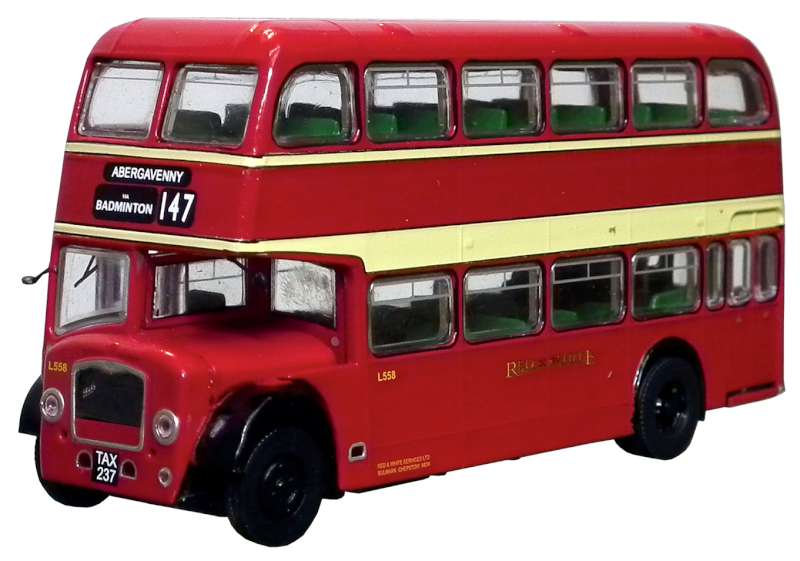 B114B Bristol Lodekka LD6G - Red and White (147)