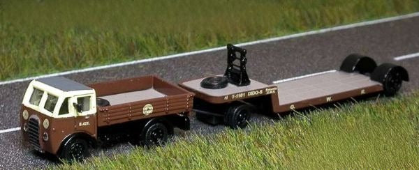 N023 Foden DG Ballast and L/Loader-GWR Including Spare Trailer