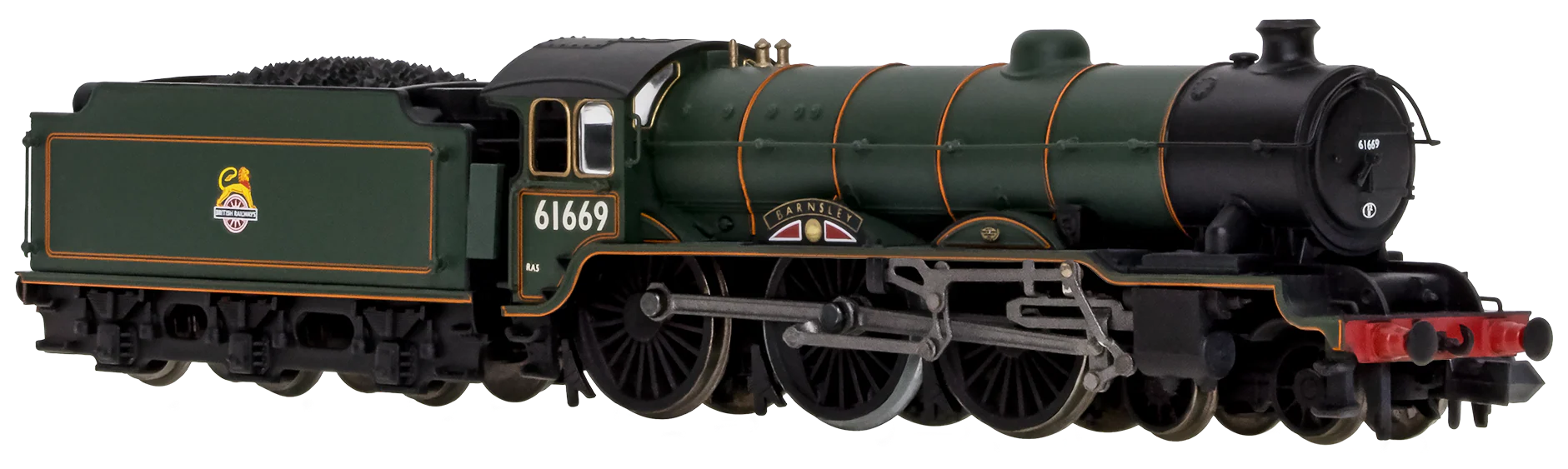 2S-020-008 B17 Easterling Set 61669 BR Early Crest & 4 Gresley Crimson & Cream Coaches