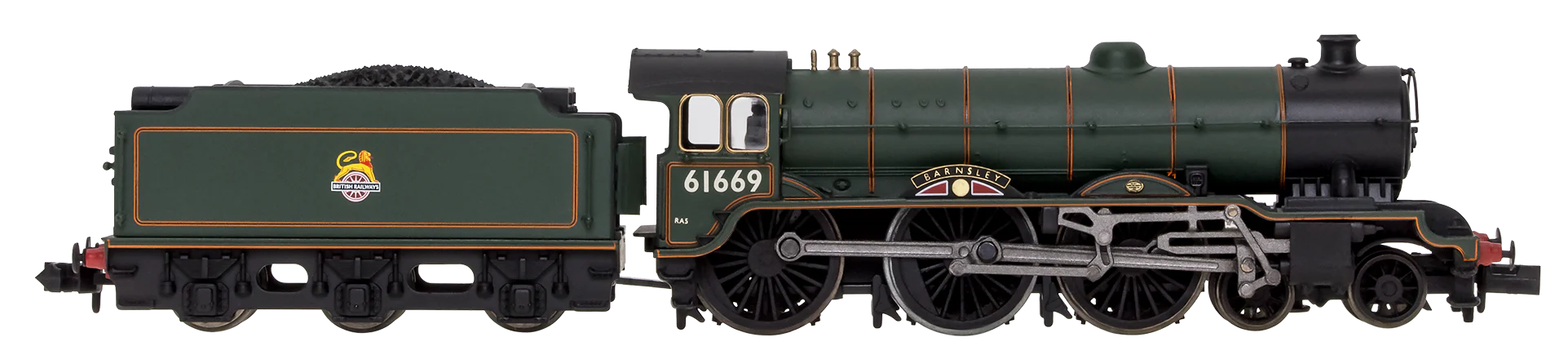 2S-020-008 B17 Easterling Set 61669 BR Early Crest & 4 Gresley Crimson & Cream Coaches - Image 2