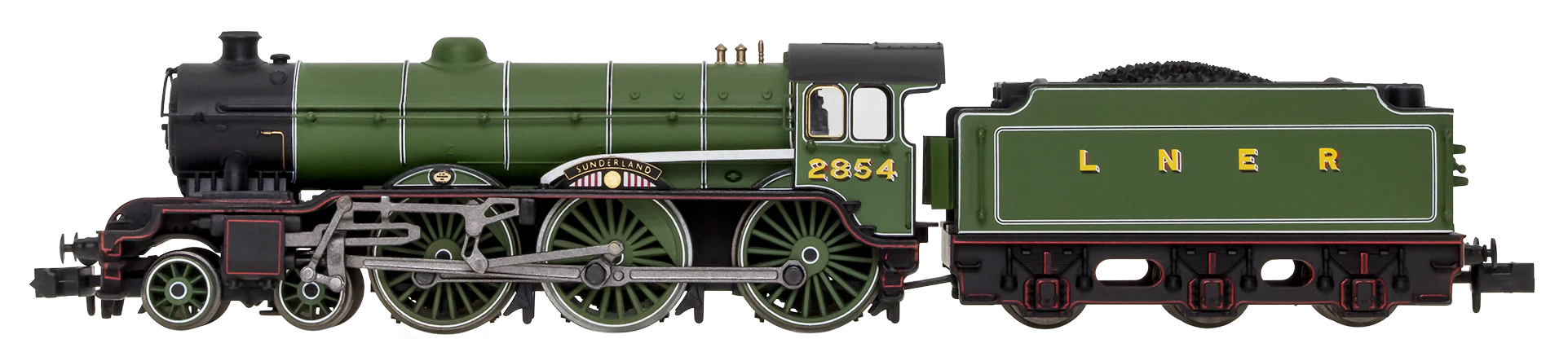 2S-020-004 B17 'Sunderland' 2854 LNER Apple Green - Image 4