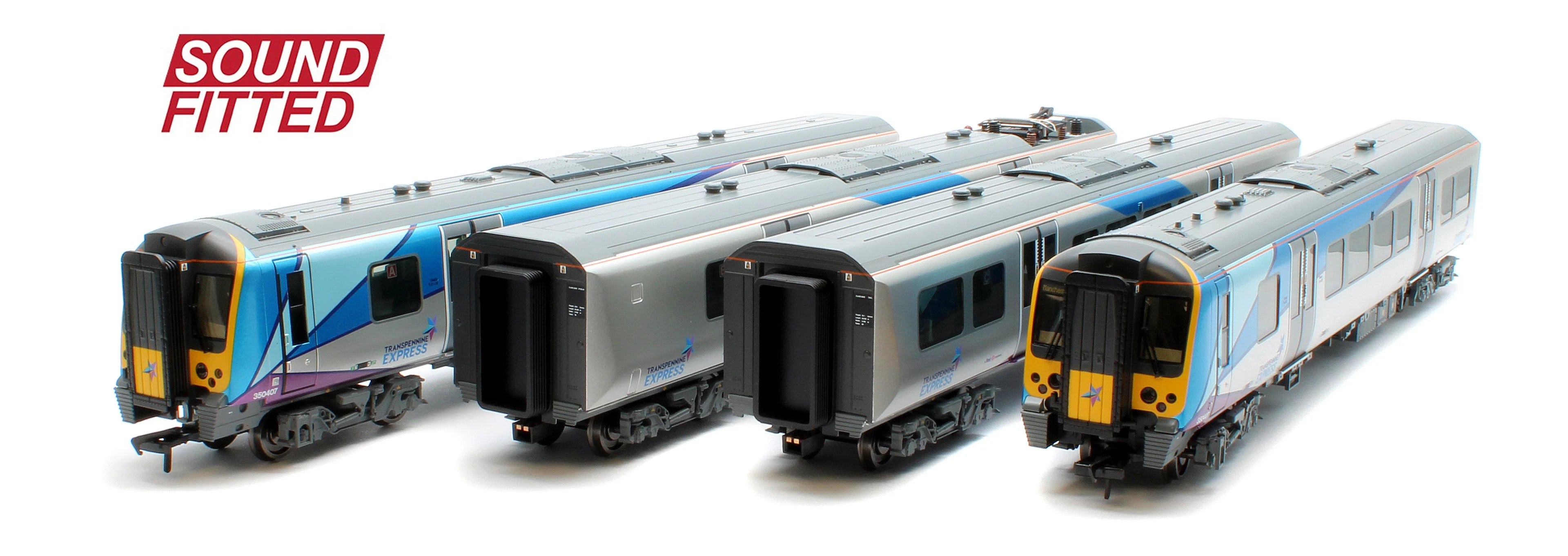 31-033SF Class 350/4 4-Car EMU 350407 First TransPennine Express - DCC Sound