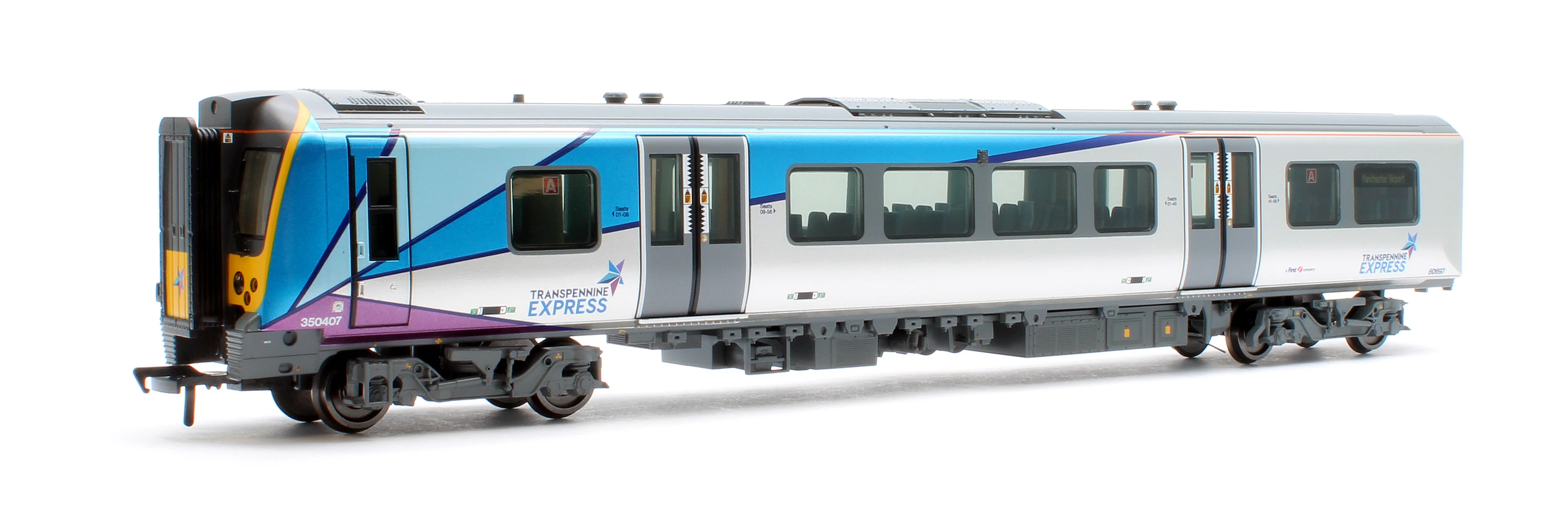 31-033SF Class 350/4 4-Car EMU 350407 First TransPennine Express - DCC Sound - Image 5