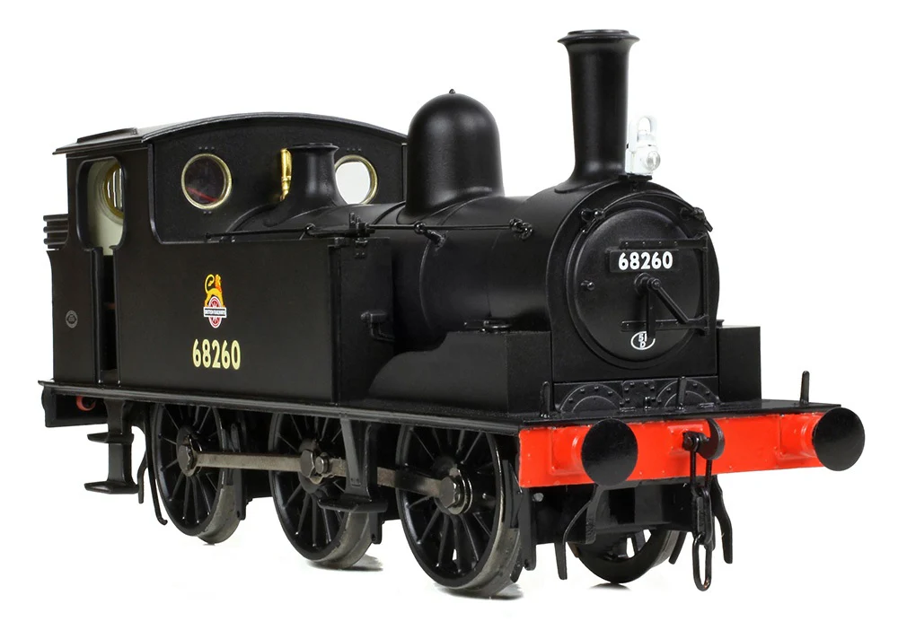 31-069 NER E (J71) 68260 BR Black (Early Emblem) Steam Tank Locomotive - Image 4