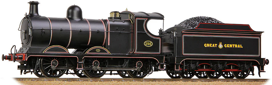 31-322 GCR 9J 295 GCR Lined Black Steam Locomotive