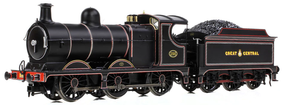 31-322 GCR 9J 295 GCR Lined Black Steam Locomotive - Image 2