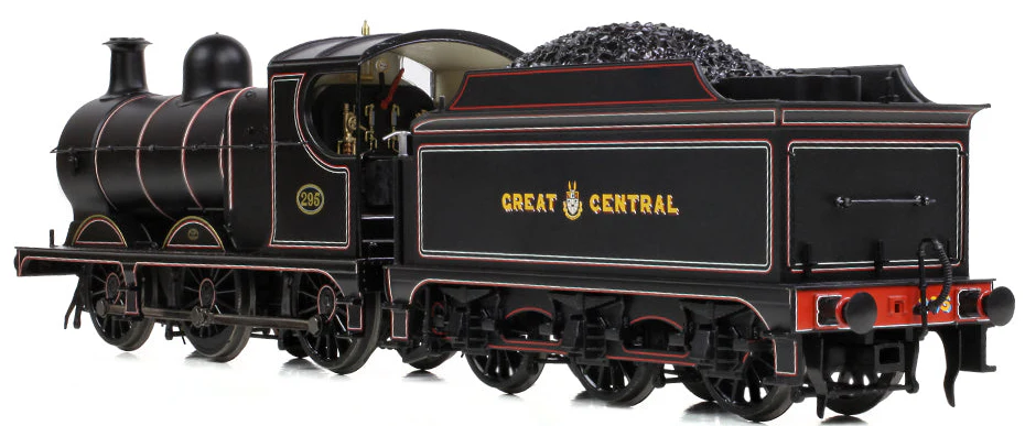 31-322 GCR 9J 295 GCR Lined Black Steam Locomotive - Image 4