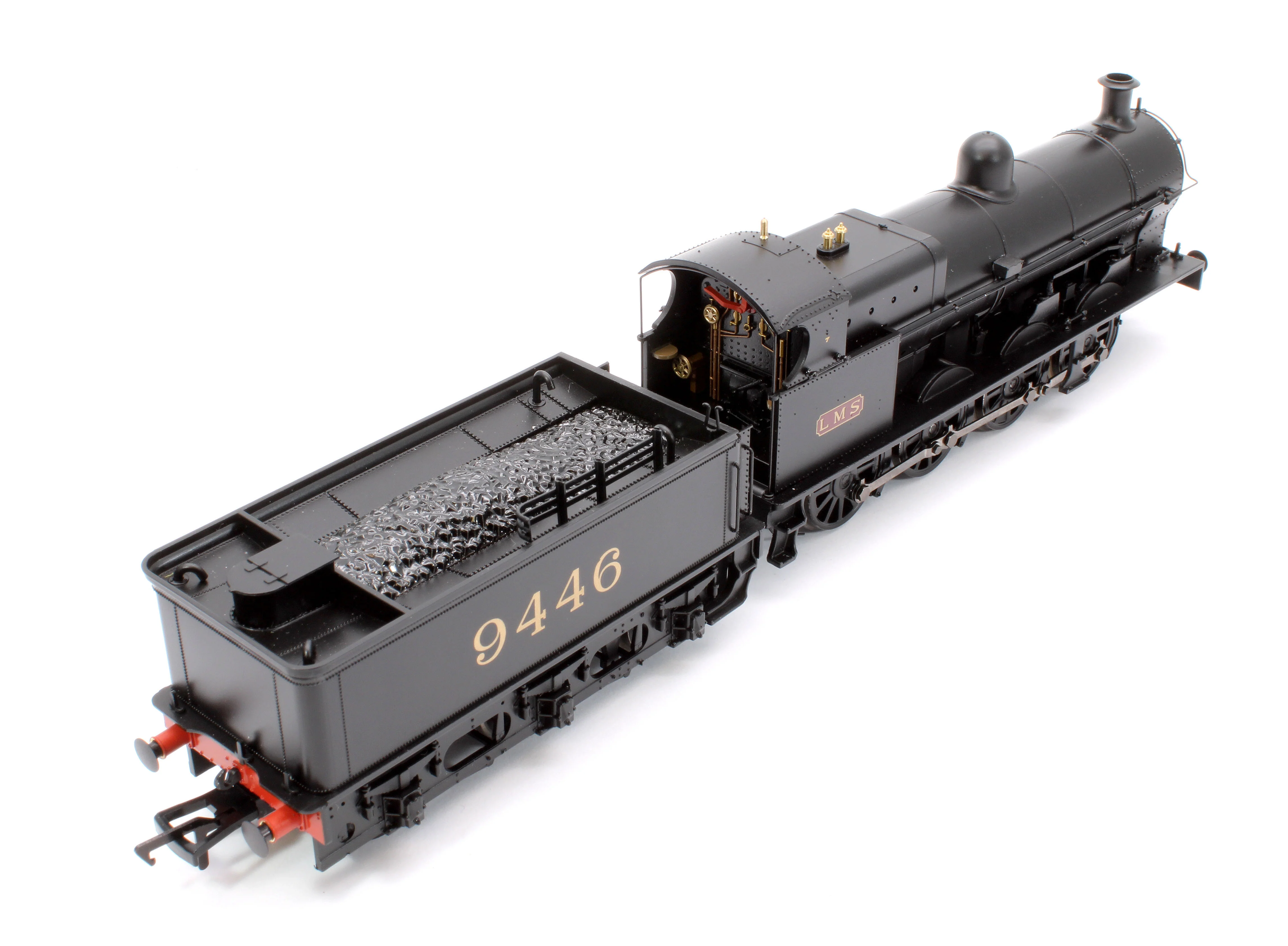 31-483SF LNWR G2 9446 LMS Black Steam Locomotive - DCC Sound - Image 11